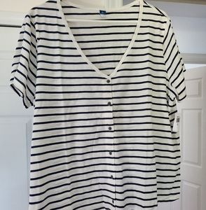 Cute striped top - XL Tall